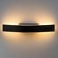 Dean designer lighting wall light - black