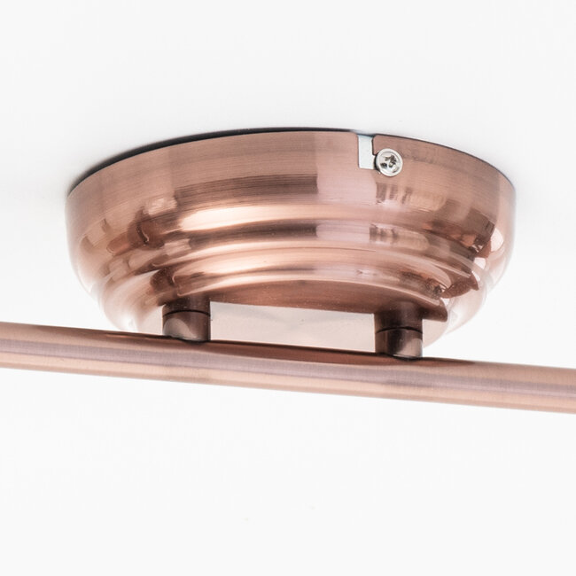 Industrial ceiling light Boston - copper