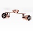 Industrial ceiling lamp Boston in copper