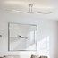 Designer ceiling lamp Doris with integrated LEDs, 3-step dimmable