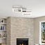 Designer 2-light ceiling lamp Porter with integrated LEDs, dimmable