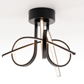Designer ceiling lamp Fallon with integrated LED, 3-step dimmable
