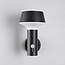 Industrial outdoor wall light Max with sensor - black