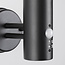 Industrial outdoor wall light Max with sensor - black