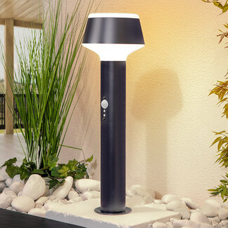 Industrial standing outdoor lamp with sensor - Jay