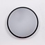 Round design outdoor wall light Lea - black Ø20 cm
