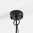 Rustic black outdoor pendant lamp - Joy