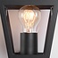 Rustic outdoor wall light Dax - black