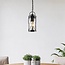 Jayce Industrial outdoor pendant lamp - Black