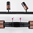 1.5 metre 1-phase track system set with Linn spotlights, black