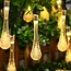 Raindrop-shaped solar string lights 5 metres 50 bulbs - Drippy