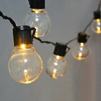 Outdoor solar string lights 9 metres 50 bulbs - Cassius