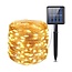 Solar LED rope light warm white 10 metres - Cordelia
