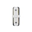 Straight connector for 1-phase track, white