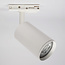 Modern 3-metre single-phase track lighting system with Jill spotlights - White