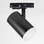 Modern 3-metre single-phase track lighting system with June spotlights - black ceiling lights