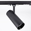 Modern 1-phase track lighting system, 3 metres, with Liam spotlights – Black