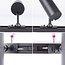 1-phase track system set of 3 metres with Liam spotlights, black