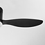 Ceiling fan with light, three blades and Black - Zazoe
