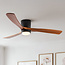 Rani ceiling fan with oak blades, including LED