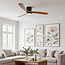 Ceiling fan Rani with oak blades incl. LED