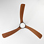 Rani ceiling fan with oak blades, including LED