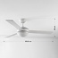 Jinx Ceiling Fan incl. LED and Reversible Blades in White and Light Brown