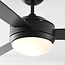 Modern ceiling fan Coco 2-light - black E27
