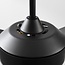 Modern ceiling fan Coco 2-light - black E27