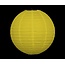 Yellow nylon lantern for outdoor use