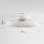 Smart ceiling fan, Warm white, with Wi-Fi and RGB function - Mira