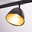 Track spotlights 1-phase Jacques - Black