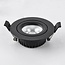 Recessed spotlights Black 5W UGR<19 + CCT - Siem