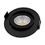 Recessed spotlight Siem with CCT switch - black
