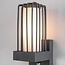 Industrial outdoor wall light Tijn with sensor - anthracite