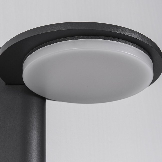 Outdoor wall light Mayson with sensor - anthracite with integrated LED