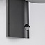 Outdoor wall light Mayson with sensor - anthracite with integrated LED