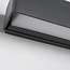 Dark grey designer lighting wall lamp - Raf