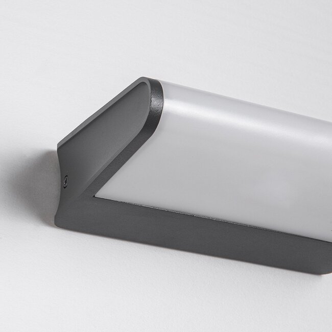 Outdoor wall light Joey - anthracite with integrated LED