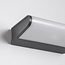 Outdoor wall light Joey - anthracite with integrated LED
