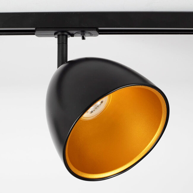 Modern 3-metre single-phase track lighting system with Jacques spotlights - ceiling lights