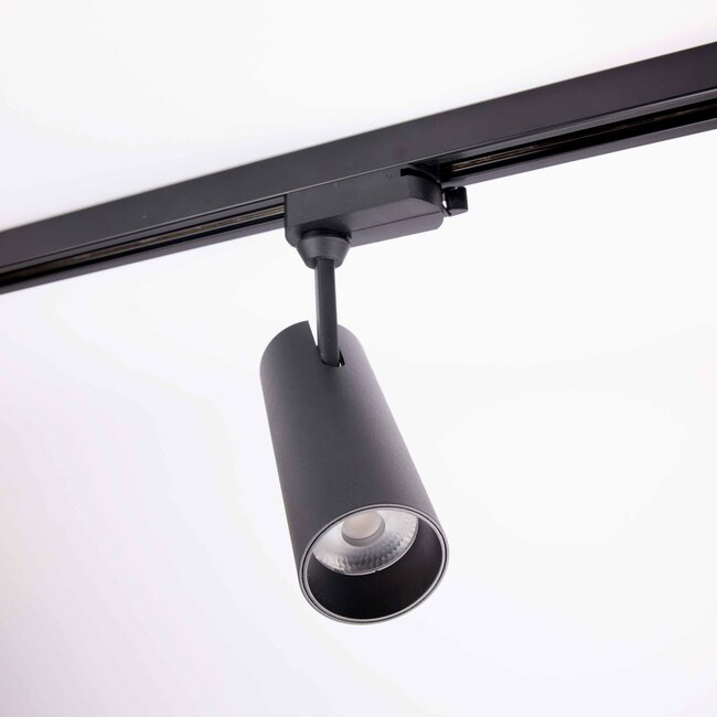 Modern 1.5 metre single-phase track lighting system with Juliette spotlights - ceiling lights