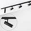 Modern 1.5 metre single-phase track lighting system with Jolie spotlights - ceiling lights
