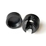 Suspension clip for 1-phase track system, black
