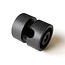 Suspension clip for 1-phase track system, black