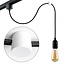 Suspension clip for 1-phase track system, white