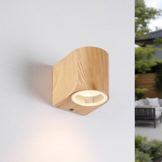 Wall lamp in wood effect - Tommaso