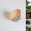 Wall lamp in wood effect - Tommaso