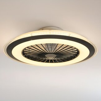 Meva ceiling fan with RGBW function and Star effect