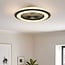 Ceiling fan Meva with RGBW function and star effect